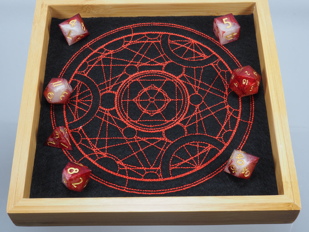 Transmutationszirkel Rot Dicetray