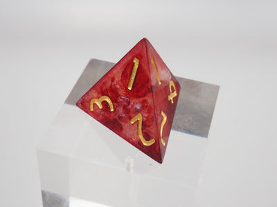 Drip Dice Red