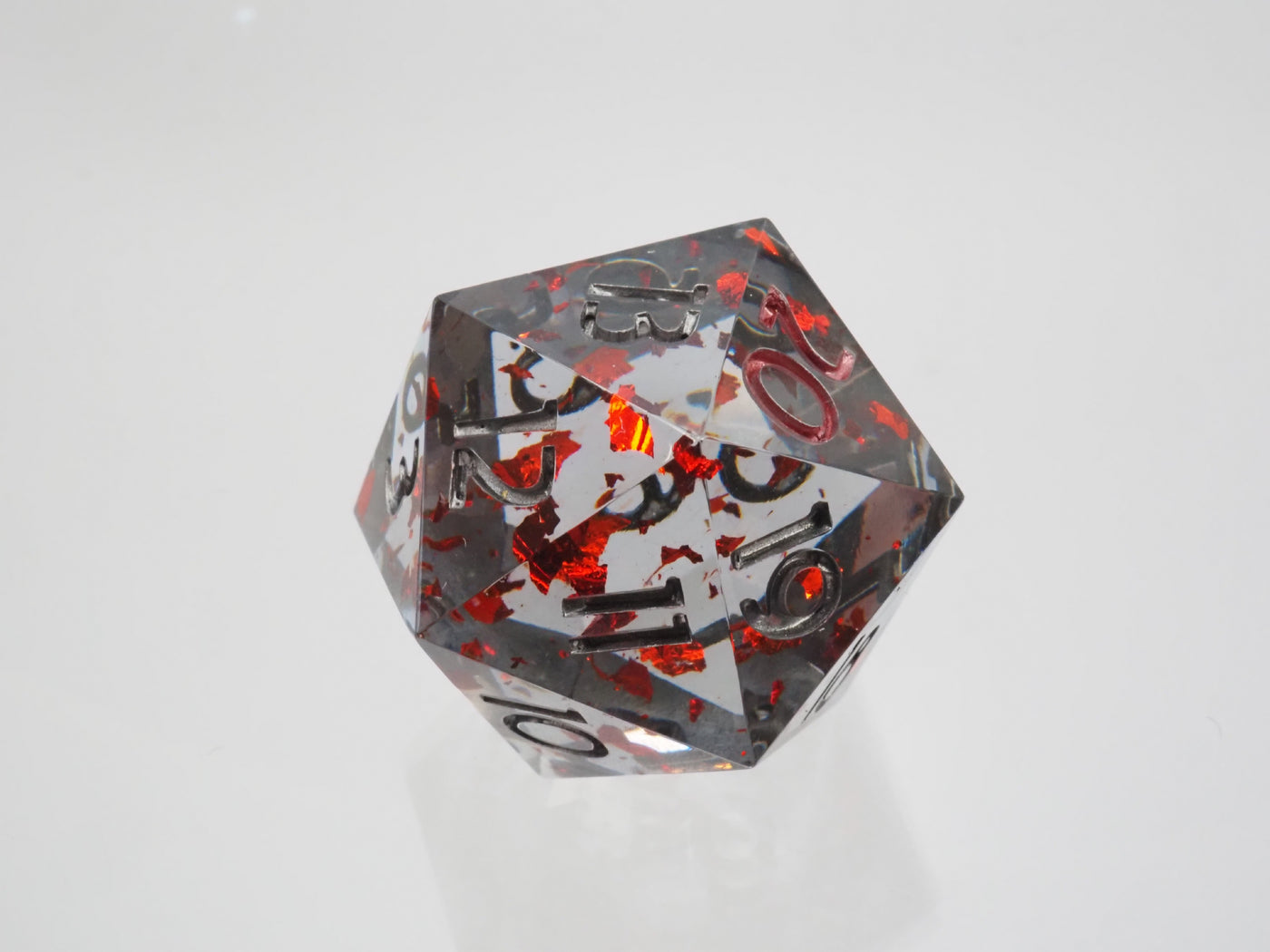 Clear Storm Spindown D20