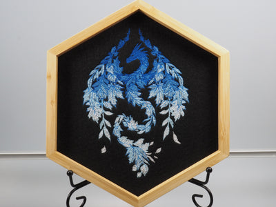 Leaf Dragon - Frost Dicetray