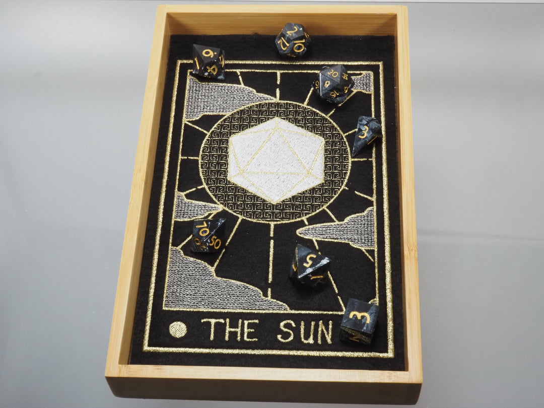 The Sun Dice Tray
