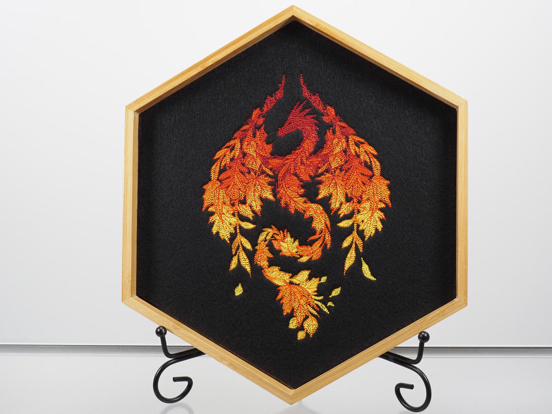 Leaf Dragon - Autumn Dicetray