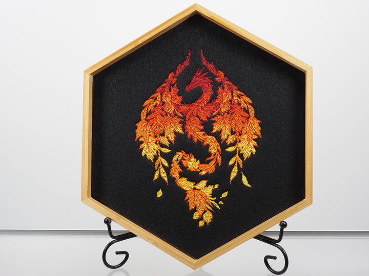 Leaf Dragon - Autumn Dicetray