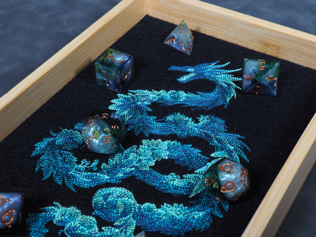 Kräuterdrache Minze Dicetray