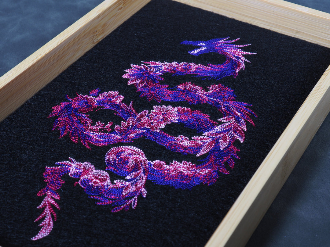 Kräuterdrache Lavendel Dicetray