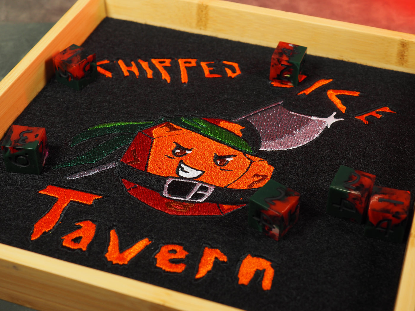 Chipped Dicetavern Dicetray
