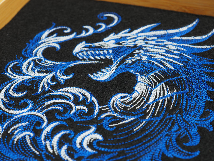Blauer Chromatischer Drache Dicetray
