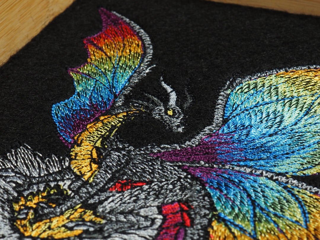 Regenbogen-Drache Dicetray