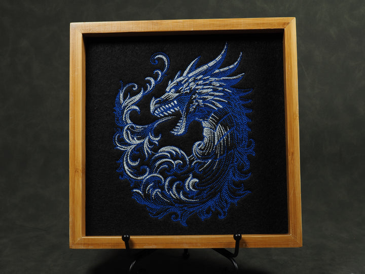 Blauer Chromatischer Drache Dicetray