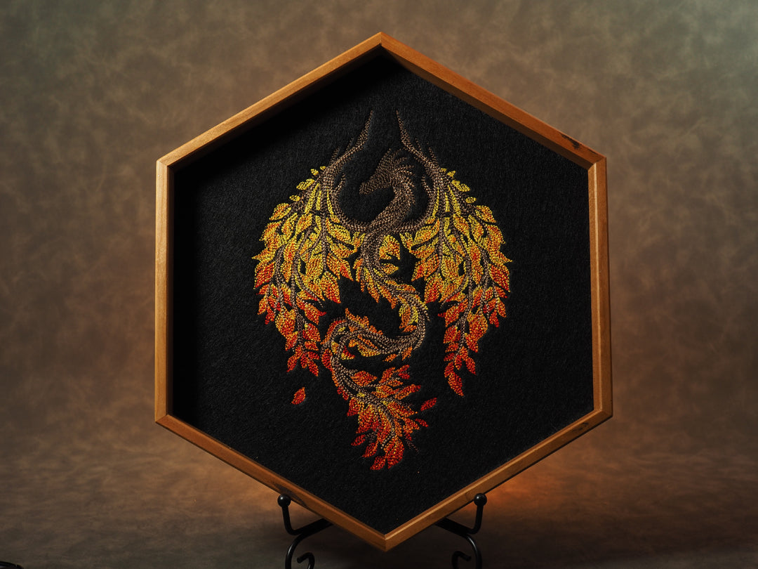 Baumdrache Herbst Dicetray