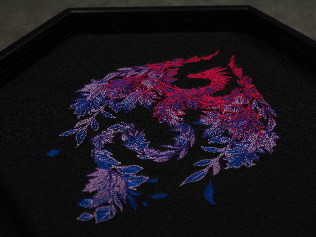 Laubdrache - Bi-Pride Dicetray