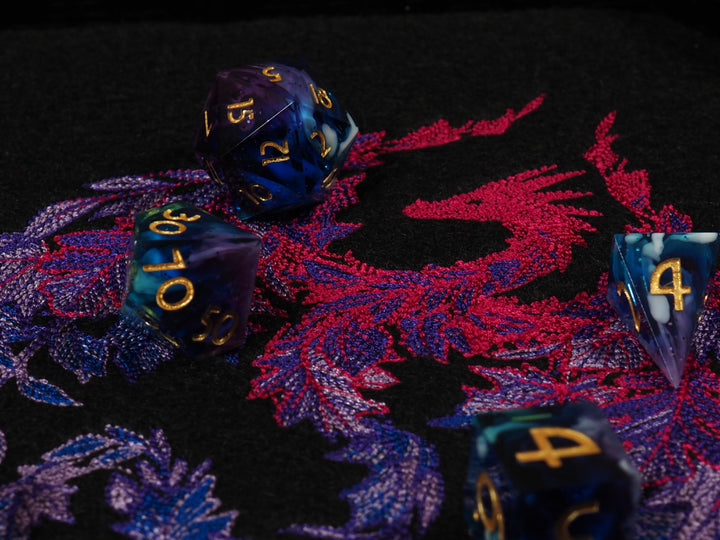 Laubdrache - Bi-Pride Dicetray