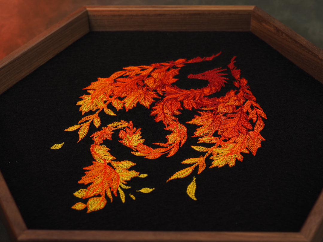 Leaf Dragon - Autumn Dicetray
