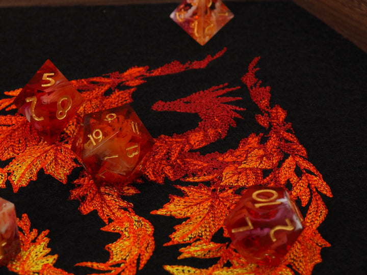 Leaf Dragon - Autumn Dicetray