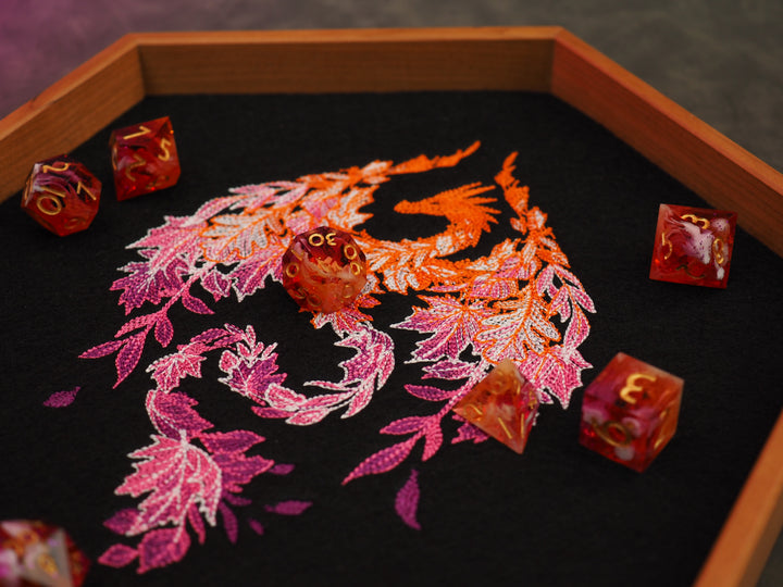 Laubdrache - Lesbisch-Pride Dicetray