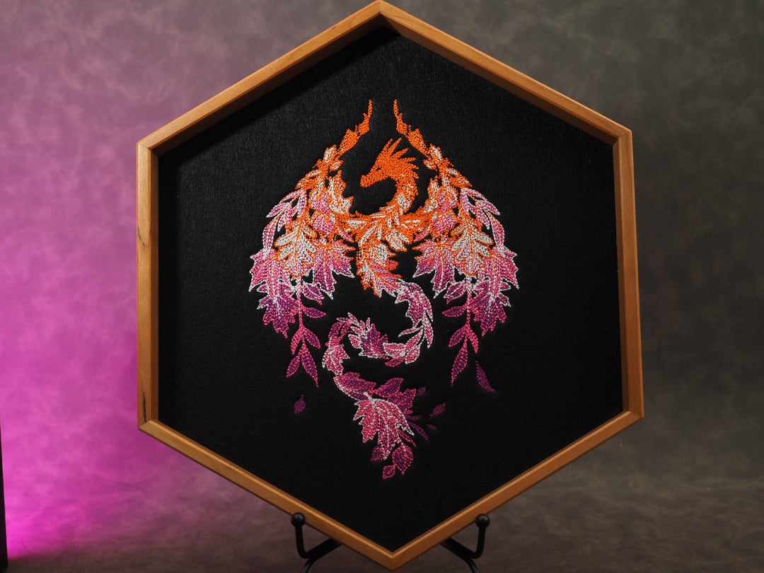 Laubdrache - Lesbisch-Pride Dicetray