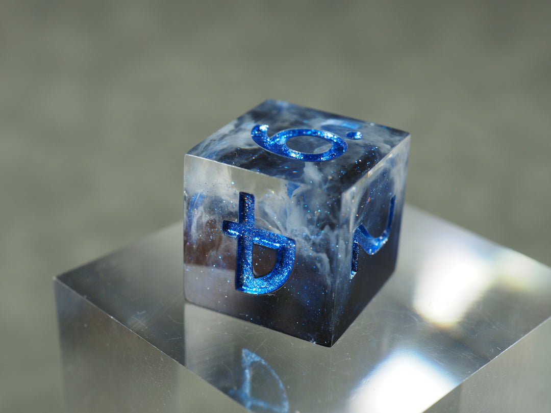 Blauer Vortex
