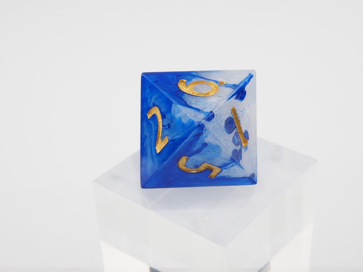 Drip Dice Blau