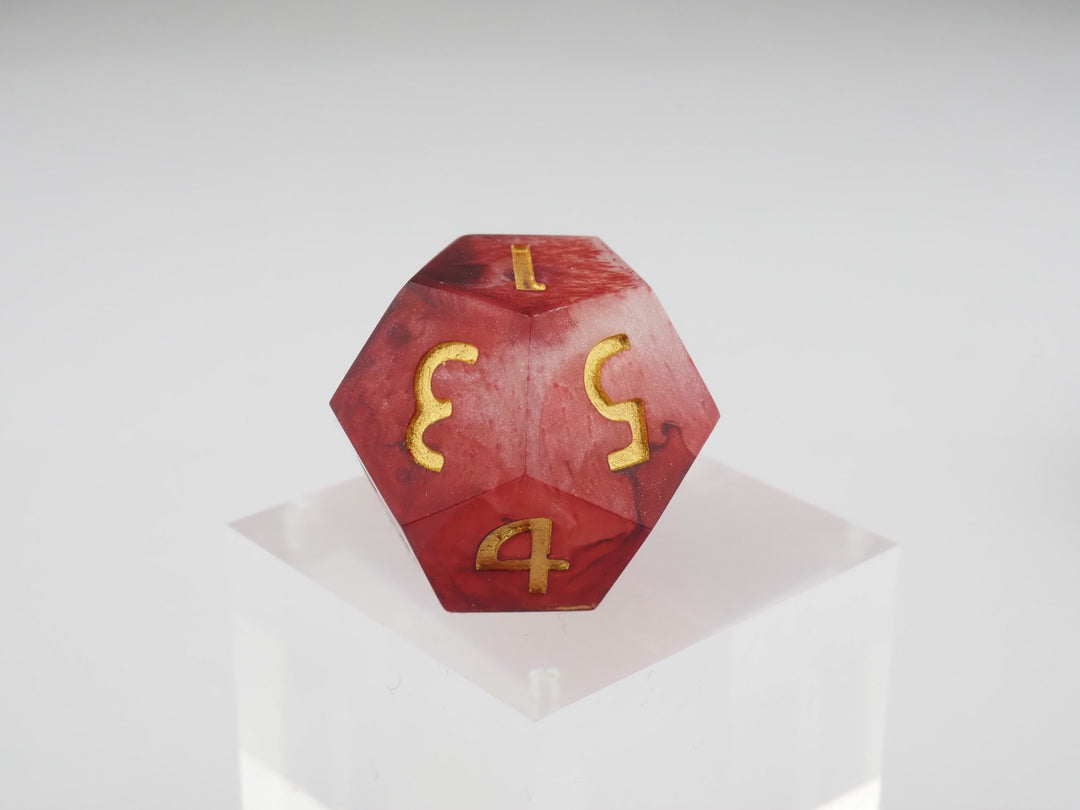 Drip Dice Hellrot
