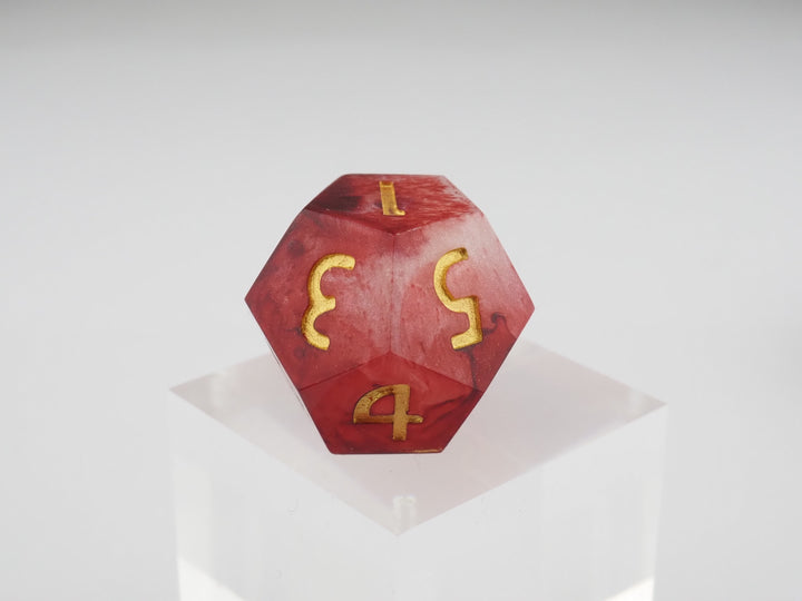 Drip Dice Hellrot