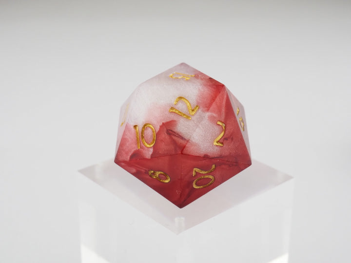 Drip Dice Hellrot