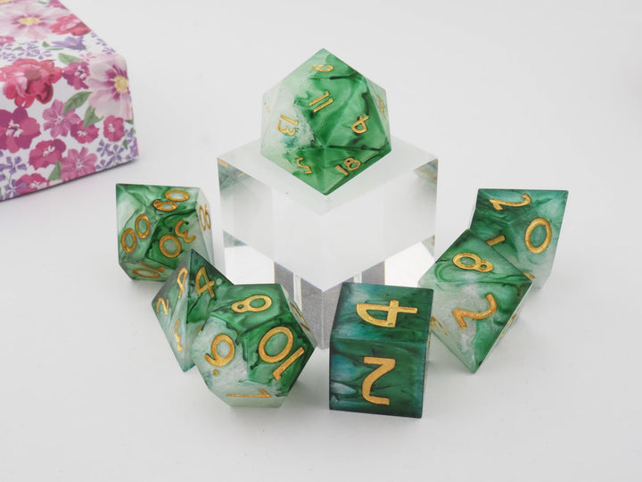 Drip Dice Grün