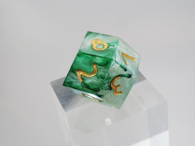 Drip Dice Green